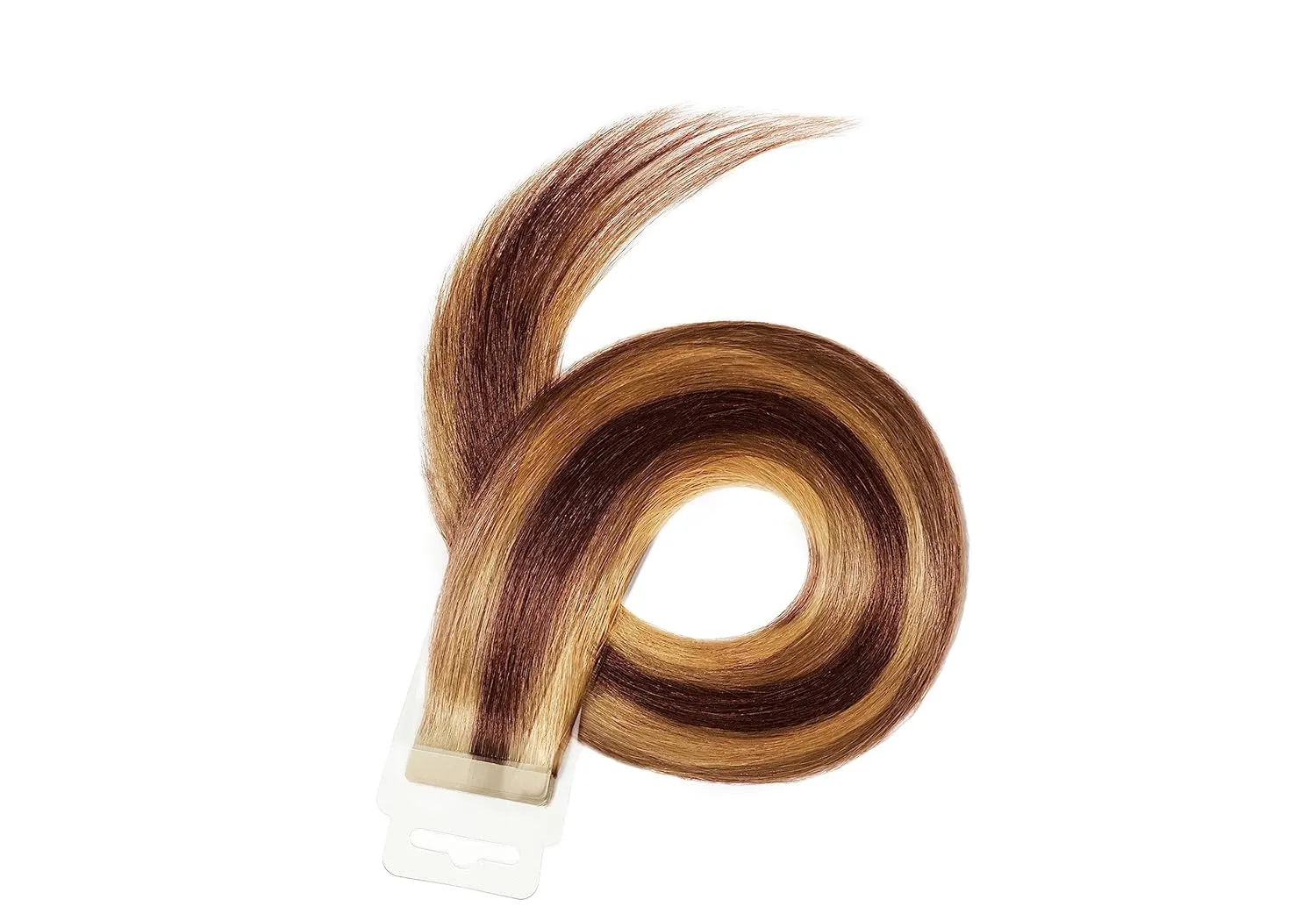 100% Human Remy Tape-In Hair Extensions - #9 Piano Blend: Golden Blonde - Golden Brown, 12 Inch, 20 Pieces per Unit