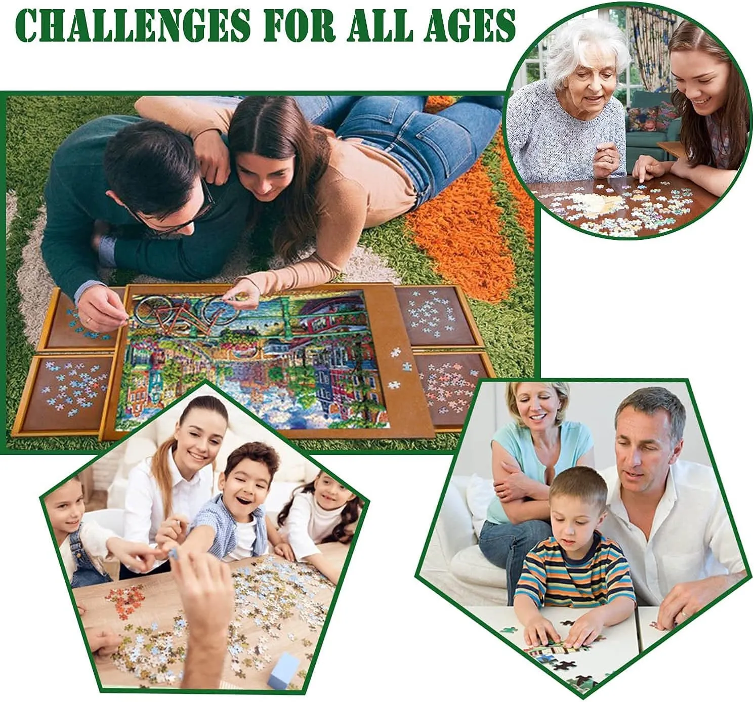 1000pcs Jigsaw Puzzles for Adults Kids,Trumpet Musical Notes Puzzle- Wooden Puzzle- Family Game Intellective Toys Wall Art Work for Educational Gift Home Decor
