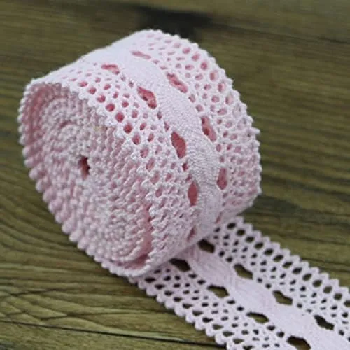 10yrd/lot 100% Big Size Cotton lace Fabric Furnishing warp Knitting Embellishments for Cloth or Bag Trim Laces DIY Scrapbooking lace 315