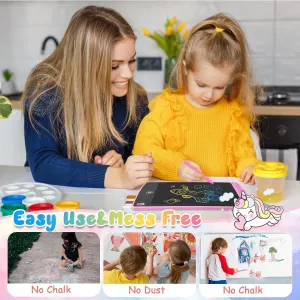 12 Pack LCD Writing Tablet for Kids, 6.5 Inch Colorful Doodle Board Drawing Tablet, Erasable Reusable Drawing Pads, Educational Learning Toys Birthday Gifts for Girls Boys Age 3 4 5 6 7 8