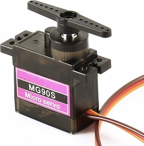 1/3 / 5PCS MG90S Servo Micro 9G Servo Motor Metal Geared Micro Servo Motor 9G Smart Robot Car Helicopter Plane Boat
