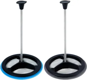 2-Pack Silicone French Press Coffee Makers compatible with Jetboil Flash Camping Stoves, french press coffee maker for Jetboil Flash Camping Stoves，Regular Size (2)