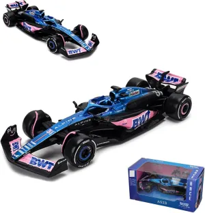 2023 1/43 F1 Team A523#31 E.Ocon Alloy Racing Car Model for BWT-Alpine Die Cast Adult Collection Cars Gift