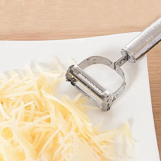 3-Pack: Stainless Steel Potato Cucumber Carrot Grater