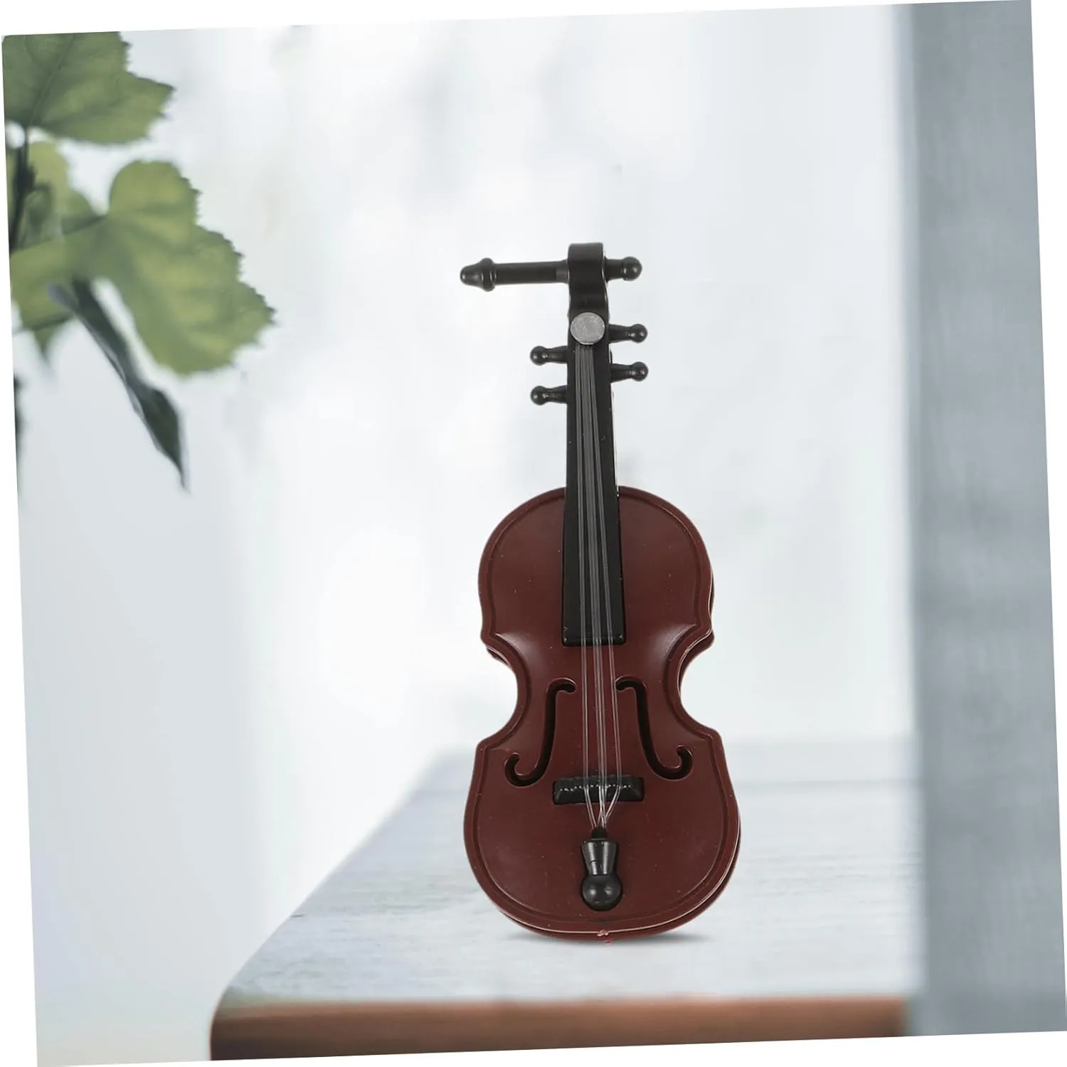 3sets Miniature Musical Instrument Realistic Piano Violin and Drum Dollhouse Accessories Design for Home Decoration and Mini Scenes Reusable Props
