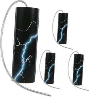 4 Sets Thunder Drum Spring Drum Percussion Instrument Fun Noise Maker for Engaging DIY Science Experiment Develops Creativity Hands Skills for Parties and Gatherings
