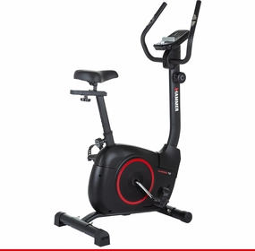 4860 Cardio T3 Exercise Bike, Low Entry Resistance, Especially Quiet Fitness Bicycle, Comfort Saddle, Suitable as Exercise Bike for Seniors, Tablet Holder, 90 x 46 x 137 cm