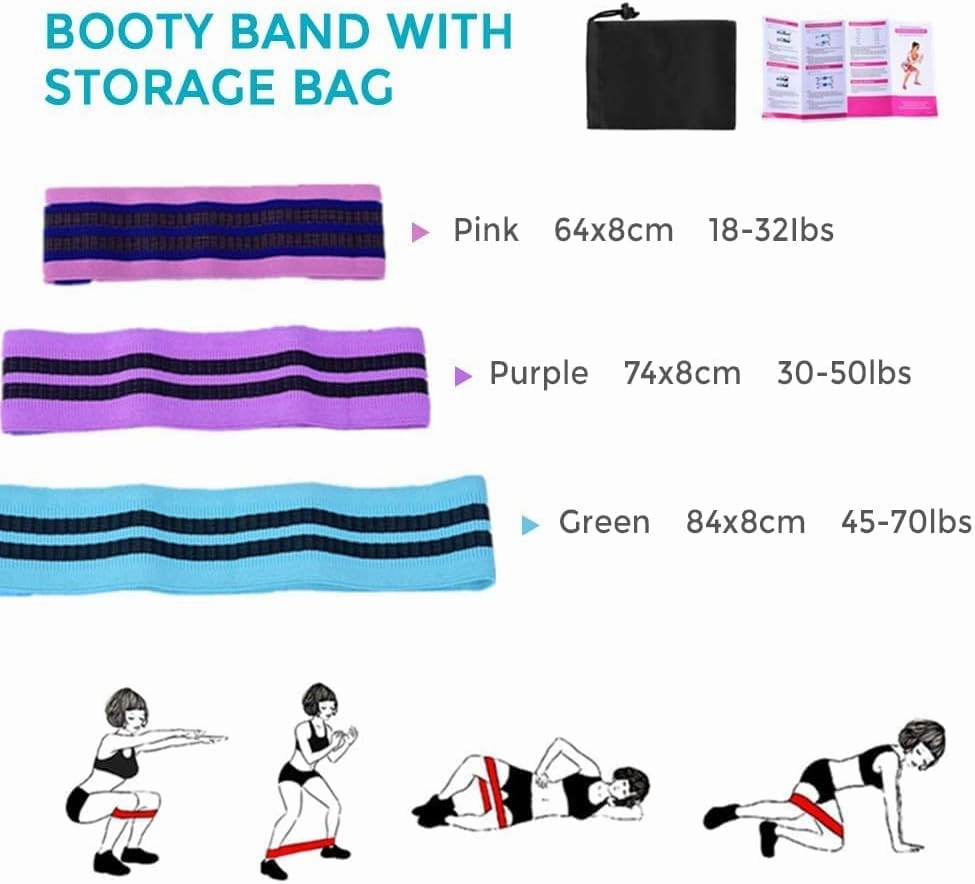 5-in-1 Pilates Training System - Adjustable Resistance Bands, Stability Ball & Exercise Ring Set, Portable Home Gym Equipment