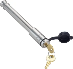 61075 | Hitch Lock Compatible with B&W 2" & 2.5" Tow & Stow 10K LB & 18K LB - Fits Adjustable Ball Mount Only - Does NOT FIT Vehicle Receiver
