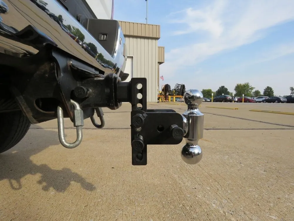 61775 | 4 Pack Mixed 2.5, Keyed Alike, Hitch Locks Compatible with B&W 2" & 2.5" Tow & Stow 10K LB & 18K LB - Includes Receiver Lock for 2.0" Or 2.5" Receiver