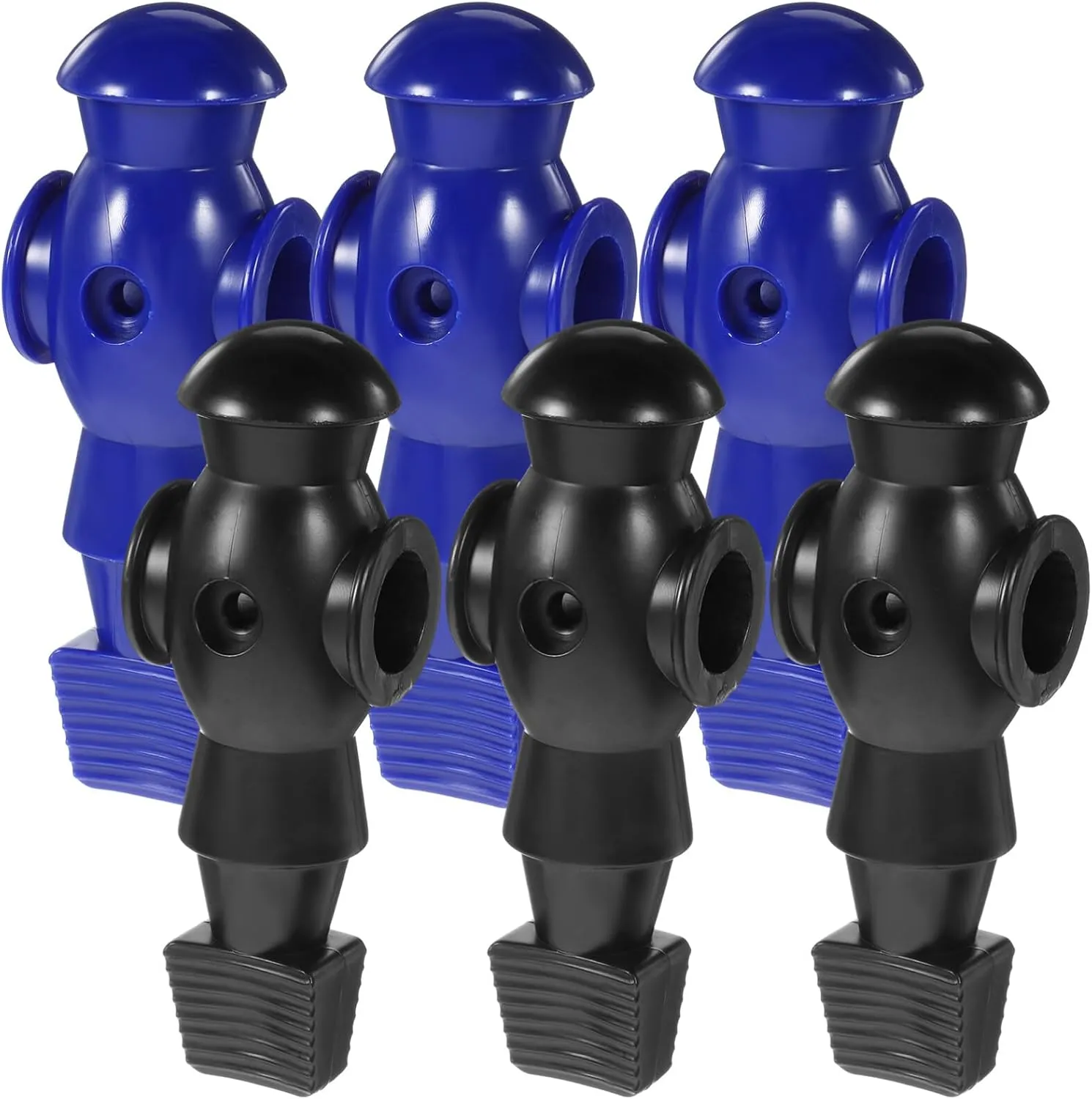 6pcs Foosball Men Foosball Players Set Foosball Replacement Parts Table Soccer Football Player Foosball Machine
