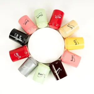 8-Pack 250ml Spice Masala Canister Set – Airtight Condiment Storage Containers for Seasoning, Multicolor Small Jars