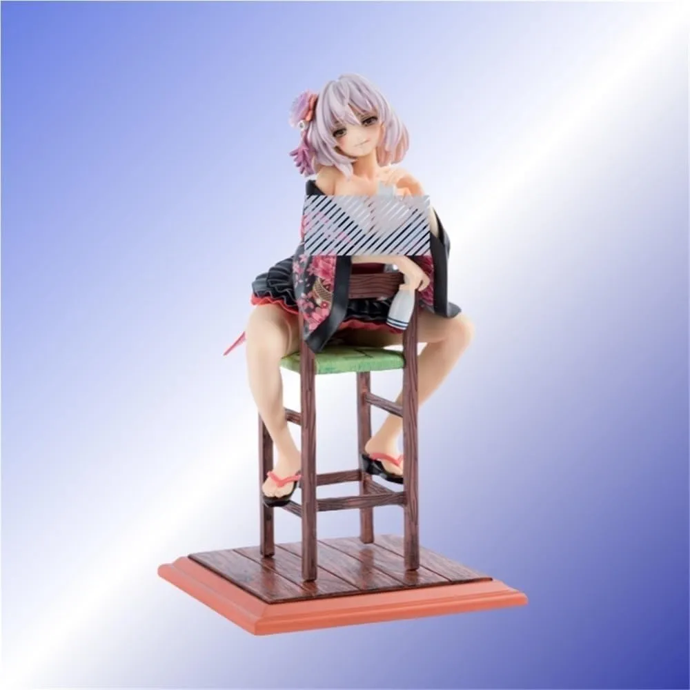 9.8in Ecchi Figure Waifu Anime Girl,Hentaii Figure,Decoration Ornamentsnime Collection Doll Gift Model Toys(Soft Chest(Without Accessory Bag))