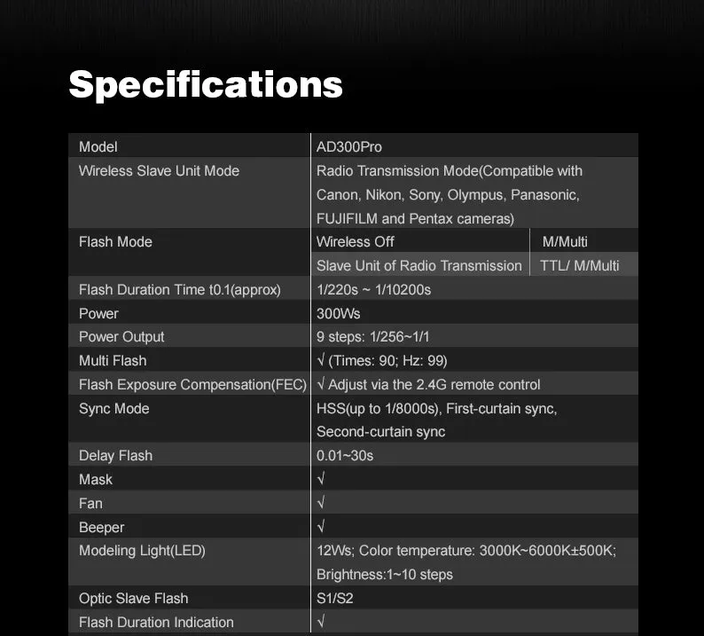 AD300Pro by Godox