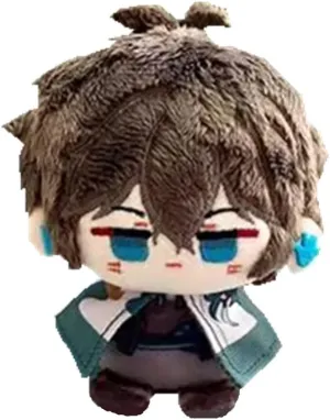 Anime Kafka Bailu Blade Dan Heng Jing Yuan Plush Doll Kawaii Merch Soft Adorable Plush Doll Pendant Gifts(Dan Heng)