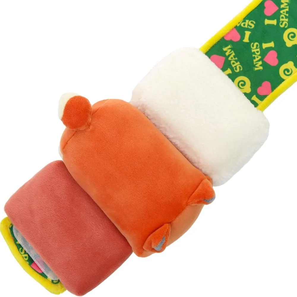 Anirollz Stuffed Animal Plush Toy - Official SPAM Musubi Blanket Outfitz Doll | Soft, Squishy, Warm, Cute, Comfort, Safe| Pillow with Fox - Birthday Decorations Graduation Gift 6" Foxiroll