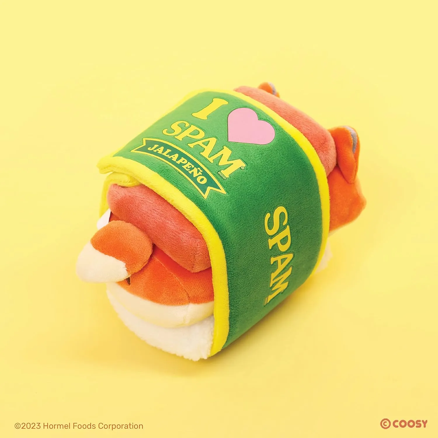 Anirollz Stuffed Animal Plush Toy - Official SPAM Musubi Blanket Outfitz Doll | Soft, Squishy, Warm, Cute, Comfort, Safe| Pillow with Fox - Birthday Decorations Graduation Gift 6" Foxiroll