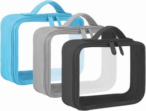 ANRUI TSA Approved Toiletry Bag,Clear Travel Bag