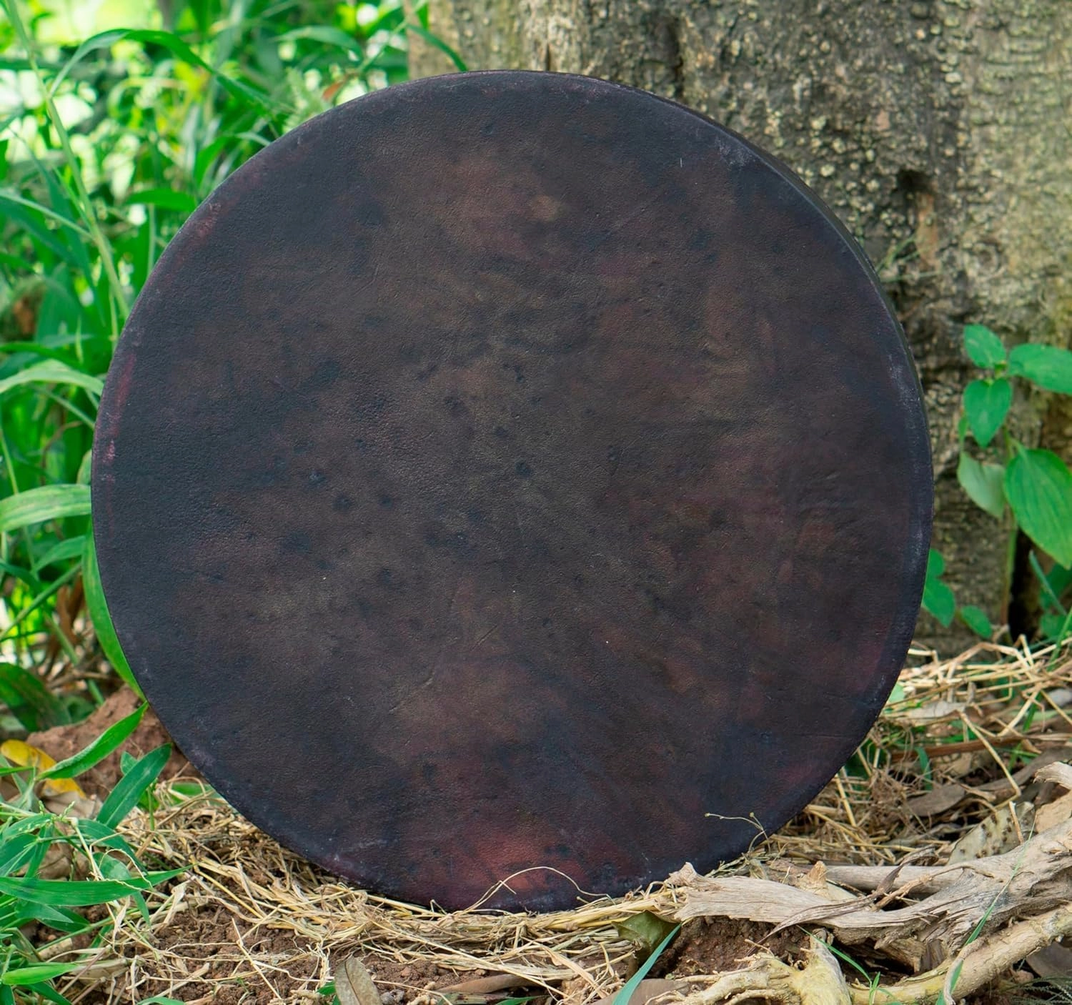 ARAW American Shamanic Native Drum Bison Natural Hide (16 Inches Diameter X 3 Inches Depth)