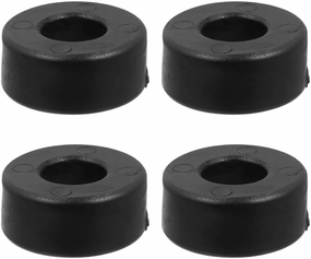 ARTIBETTER 4pcs Rubber Feet Bumpers for Fitness Equipment Pads Round Shock Absorbing Gaskets Durable Wear-Resistant Non-Slip Blocks for Home and Gym Use