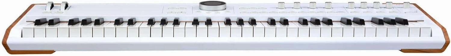 Arturia AstroLab 61-key Stage Keyboard with On-Stage KS8191XX Bullet Nose Keyboard Stand with Lok-Tight Attachment