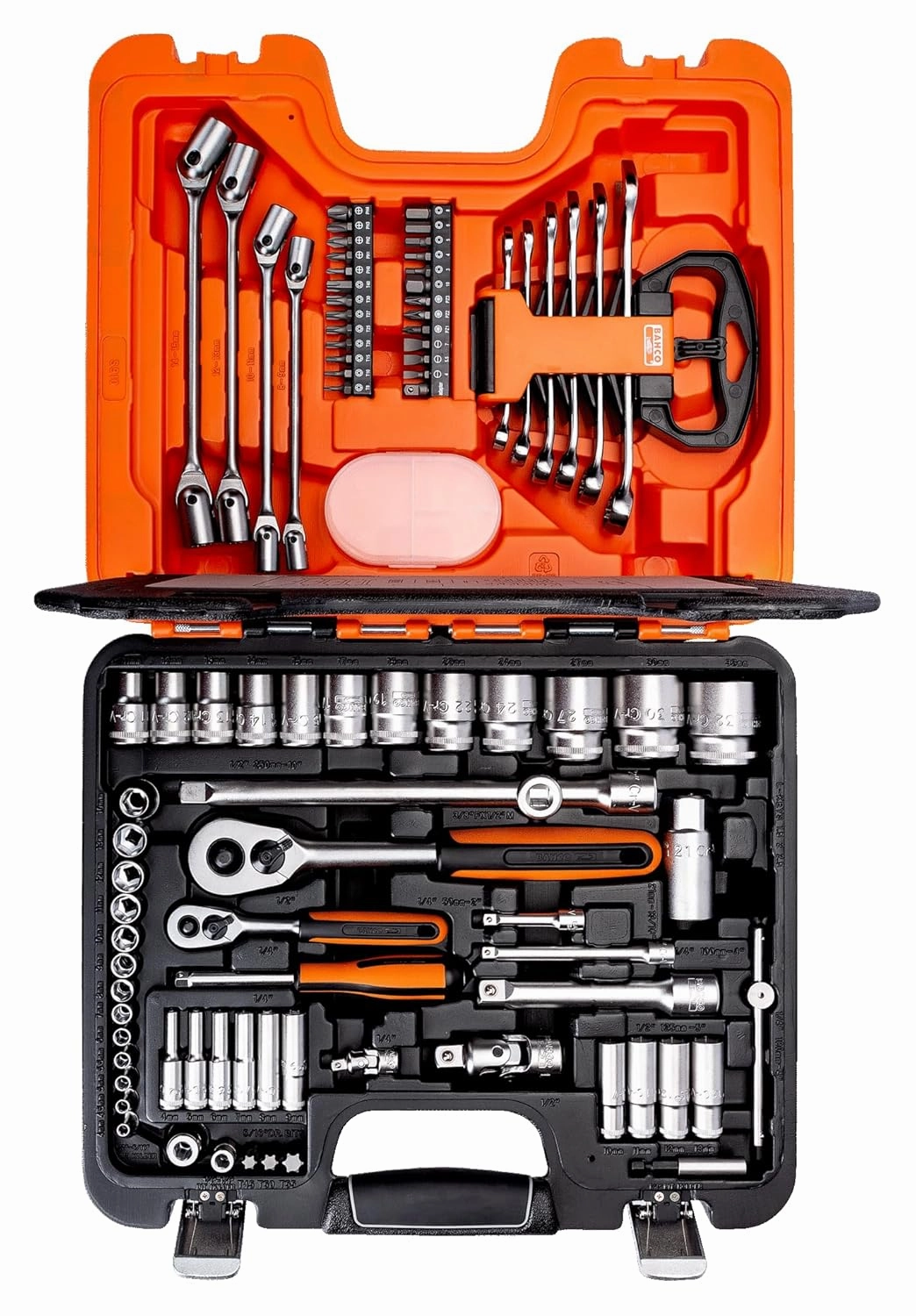 Bahco Socket Set 91 Piece 1/4 & 1/2 Drive - S910