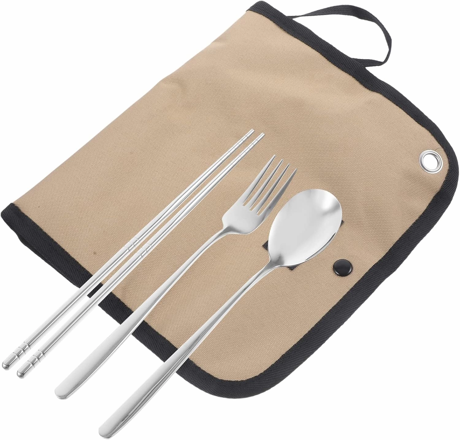 Barbecue Tableware Set Portable Camping Supplies Multi-functional Picnic Utensils Pouch