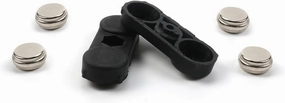 Battery Door Magnet，Retainer Kick Plate Latch Kit For Freightliner Cascadia 22-68677-000, 22-68678-000