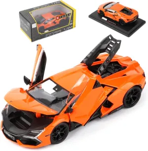 Bburag 1/24 Alloy Racing Car for Lamborghini Revuelto Adult Supercar Die Cast Vehicles Voiture Gift Collection