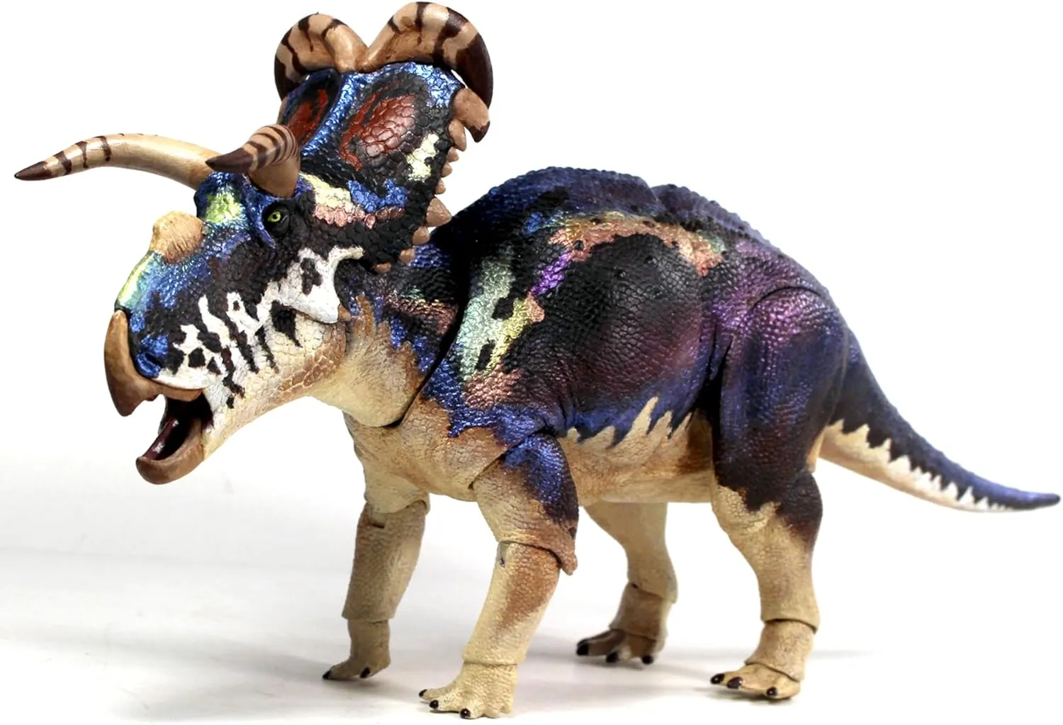 Beasts of the Mesozoic: Medusaceratops Lokii (Fan's Choice) - 1/18th Scale Dinosaur Action Figure -12" Articulated Collectible Miniature, Hand-Painted