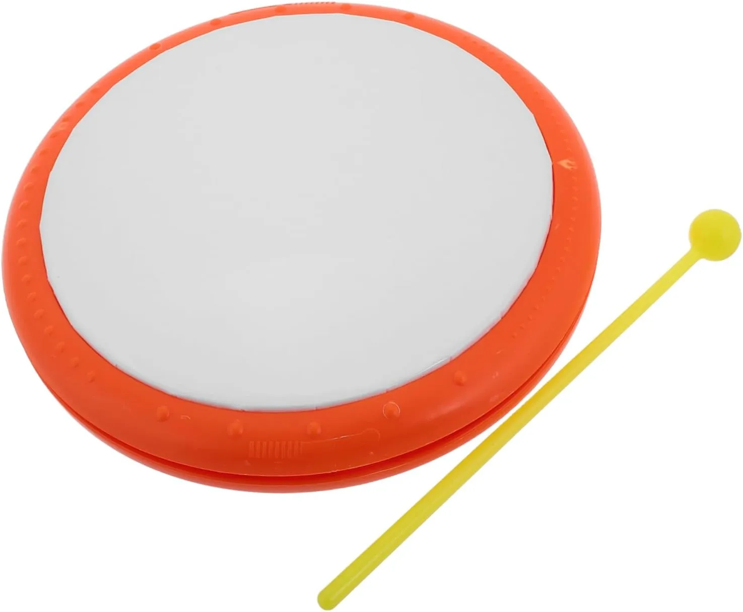 BESPORTBLE Plastic Hand Drum Set for Musical Percussion Instrument for Early Education Develops Rhythm Coordination and Motor Skills for Preschoolers