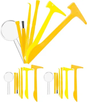 BESTonZON 63pcs Educational Gemstone Digging Tools Lightweight Excavation Kit Hammer Chisel and Brush for Boys and Learning and Pretend Play Birthday for Boys and Girls