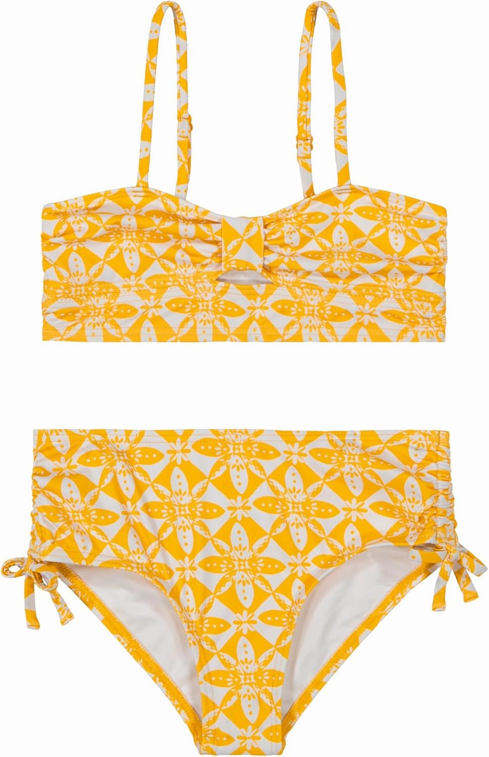 Billabong Girls' Two-Piece Bikini Swimsuit Set, UPF 50  Sun Protection, Quick-Dry Bathing Suit