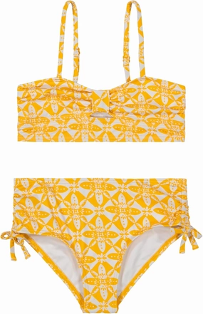 Billabong Girls' Two-Piece Bikini Swimsuit Set, UPF 50  Sun Protection, Quick-Dry Bathing Suit