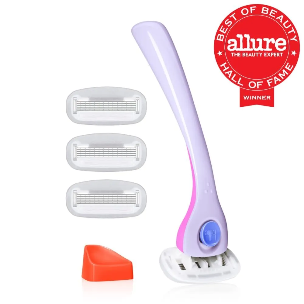 Billie Razors for Women Shave Kit – Women’s Razor   4 x 5-Blade Razor Refills   Magnetic Holder – DreamPop
