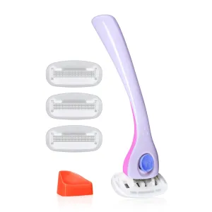Billie Razors for Women Shave Kit – Women’s Razor   4 x 5-Blade Razor Refills   Magnetic Holder – DreamPop