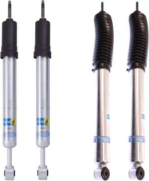 Bilstein 5100 Series Set of Front & Rear Shocks fits 2016-2023 Tacoma with 0-1" Rear Lift | Provides 0-1" Front Lift | Includes TrendsAuto Decal | 24-263108 24-186728
