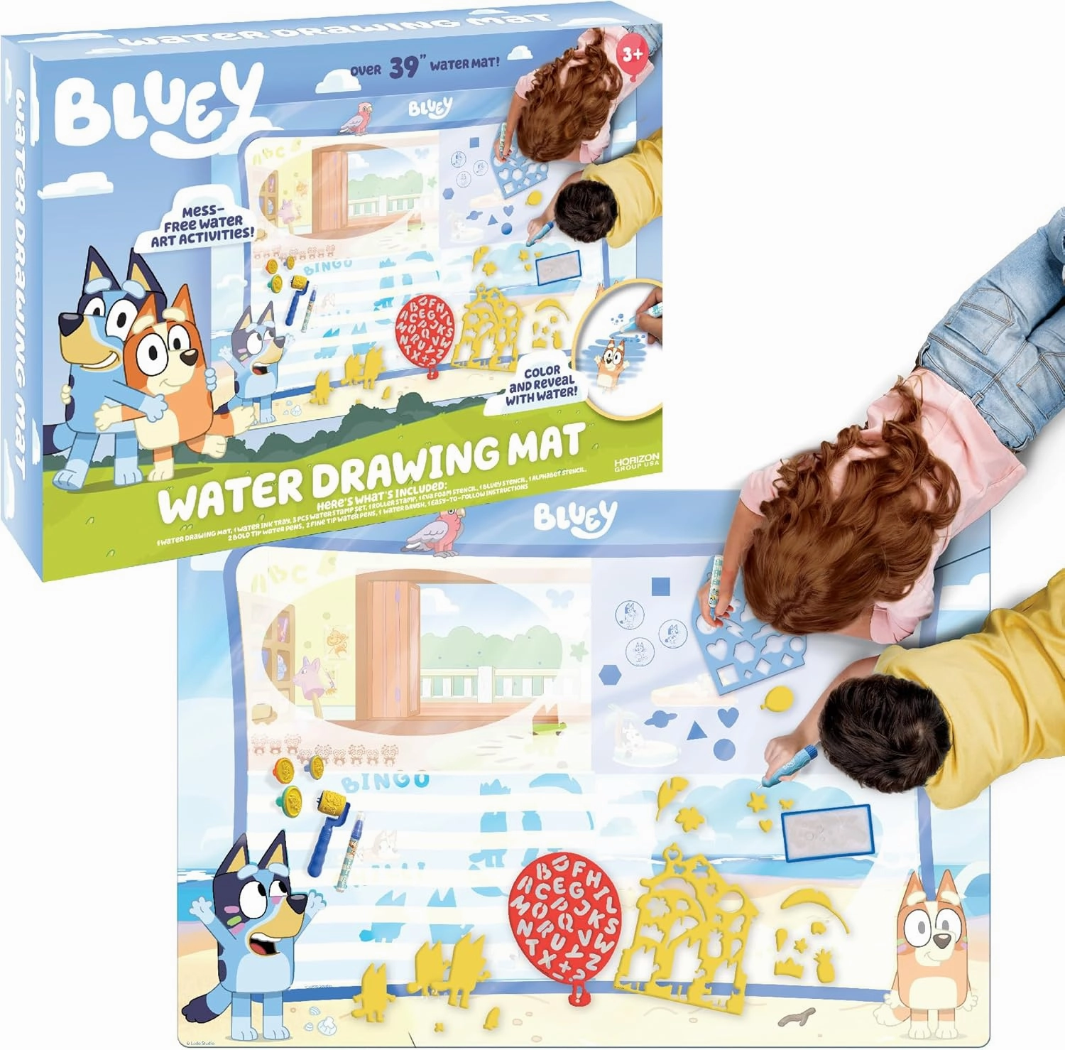 Bluey Water Mat