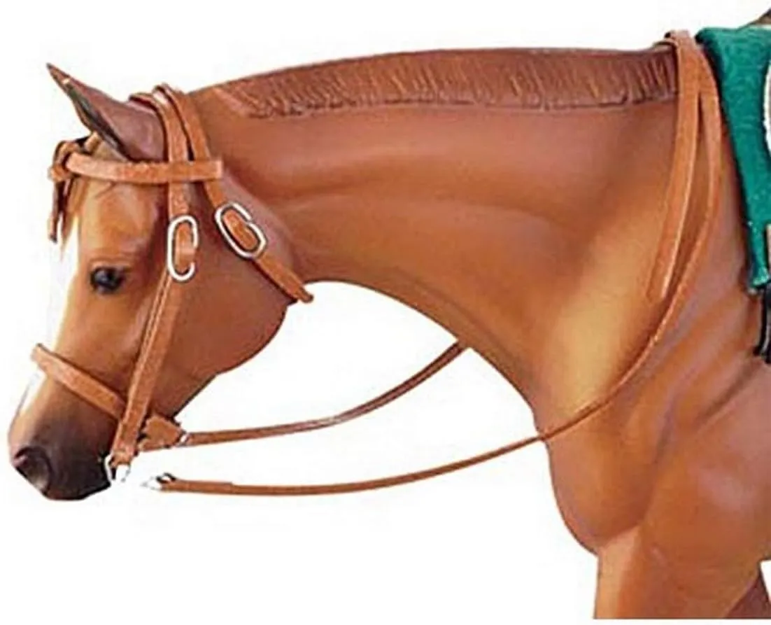 Breyer Chex Multicolor Horse Toy Figure - Western Show Bridle Collectible