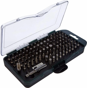Brüder Mannesmann Tools M29892 Bit Set 100 Pieces