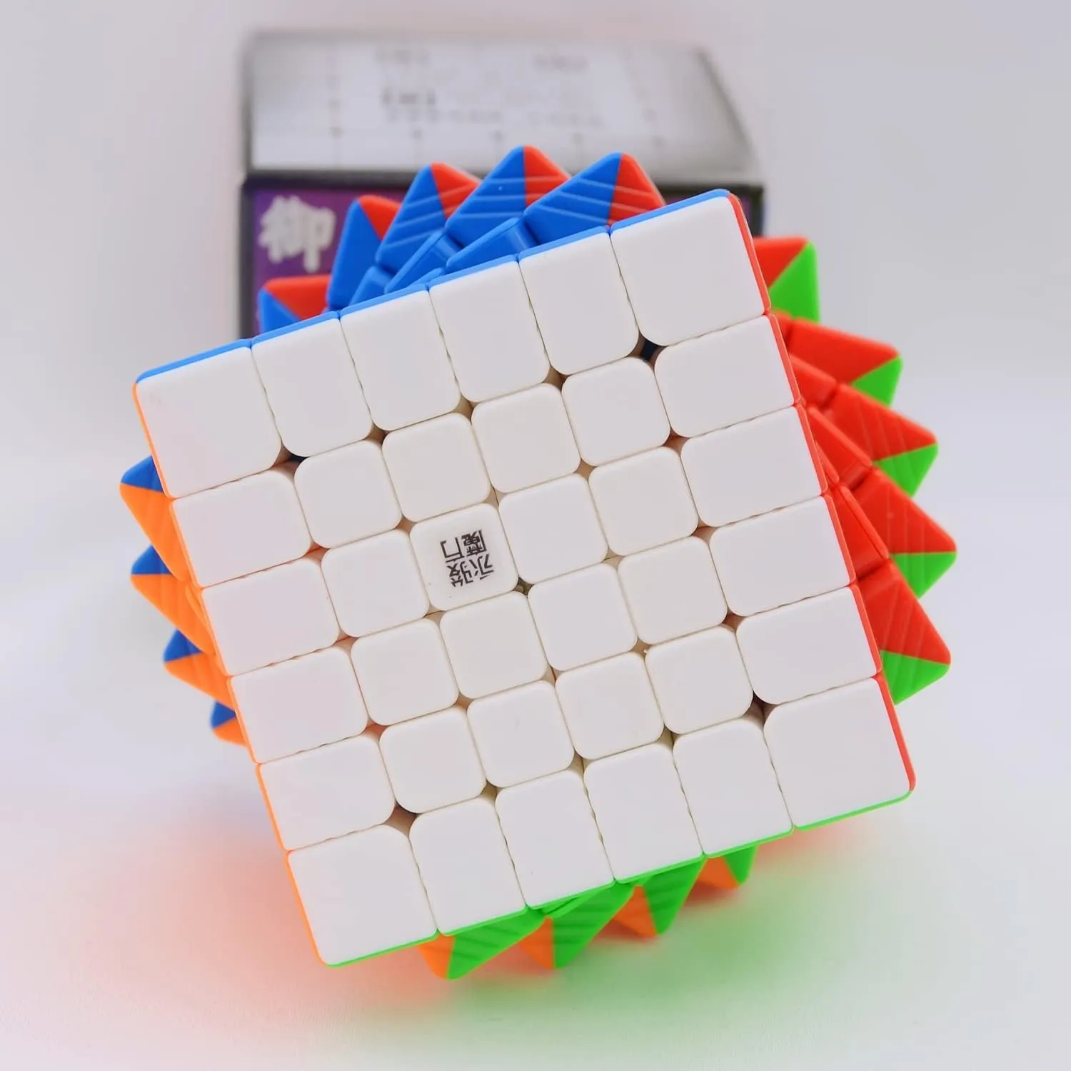 Bukefuno Yongjun Yushi 6x6 2M Magnetic Speed Puzzle Stickerless Cube YJ Yushi V2 M 6x6x6 Magic 2M Cube Magnetic
