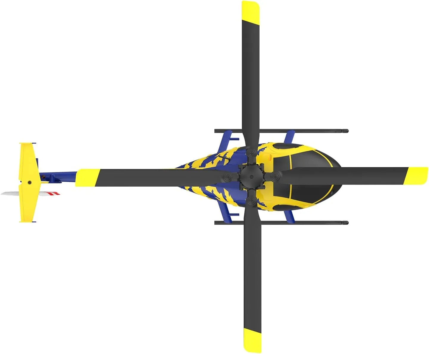 C184 RC Helicopter with 6-Axis Gyro, 4CH One-Key Takeoff/Landing Remote Control Helicopter with Altitude Hold & Optical Flow Positioning - RTF