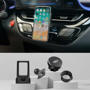 Car Phone Holder Mount Magnetic Fit for Toyota CHR 2017-2023, Strong Magnet Power Air Vent Dashboard Car Phone Stand for 3-7 Inches