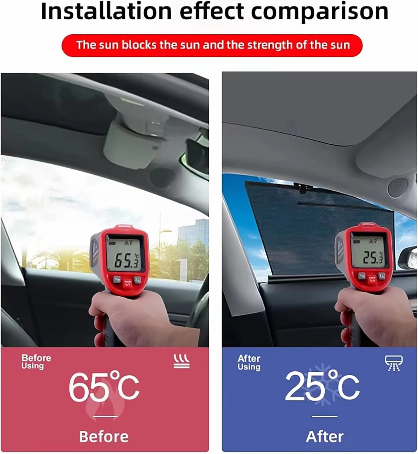 Car Window Shades for MAXUS G50 2019-2024,Privacy Sun Shade Set for Front Windshield Side and Rear Windows,Keep Your Car Cooler,Triangle 2PCS