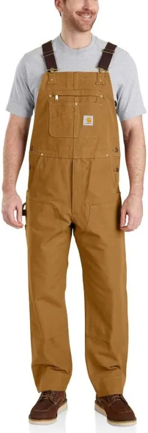 Carhartt Men's 102776 Duck Bib Overalls - Unlined