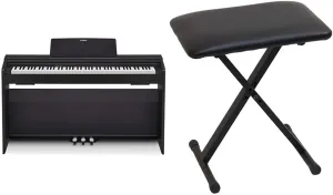 Casio PX-870 Privia Digital Piano Bundle with Adjustable Keyboard Bench