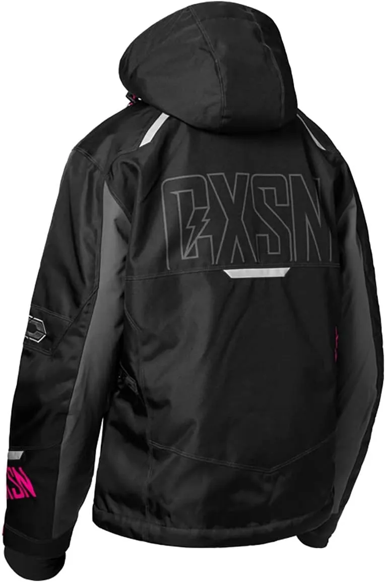 Castle X Women's Strike G5 Jacket (Black/Charcoal/Pink Glo - Medium)