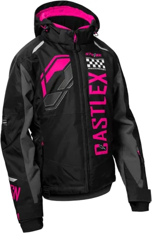 Castle X Women's Strike G5 Jacket (Black/Charcoal/Pink Glo - Medium)