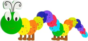 Caterpiller Alphabet Puzzle,