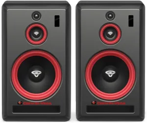 CERWIN-VEGA! VEGA10SB-PR 10 inch 280 Watts 3-Way Studio Monitors Full Range Active Powered Black (VEGA10SB-PR)